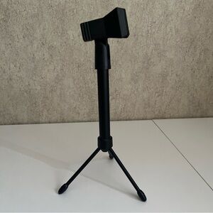 Compact Desktop Tripod Mini Tabletop Black Clamp
